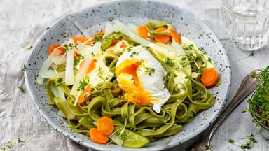 Kohlrabi-Fettucine 