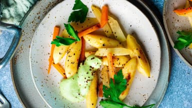 Kohlrabi-Möhren-Schupfnudelpfanne 