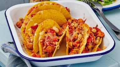 Tacos mit Hähnchen 