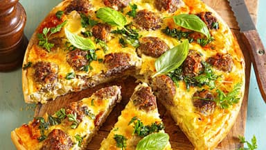 Hackbällchen-Tarte