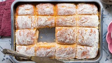 Joghurtbrötchen auf dem Blech 