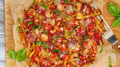 Pommes-Pizza