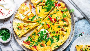 Süßkartoffel-Tortilla 