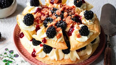 Blätterteigtorte 