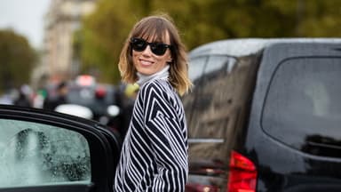 Anya Ziourova mit Choppy Bob Trend-Frisur