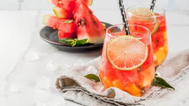 Melonen-Bowle 