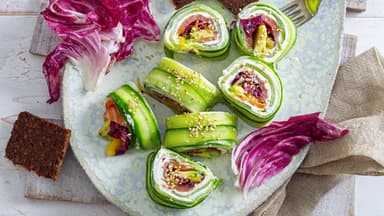 Gurken-Mango-Maki 