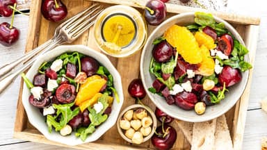 Rucola-Kirsch-Salat 