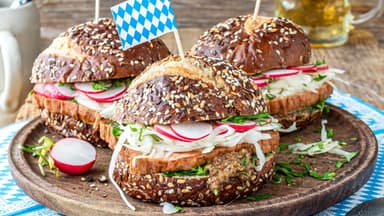 Leberkäs-Burger 
