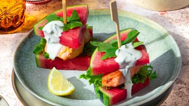 Wassermelonen-Burger 