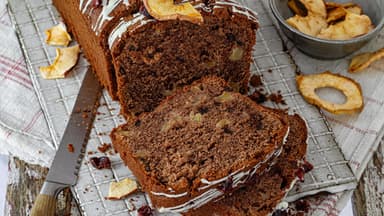 Apfel-Schokokuchen 