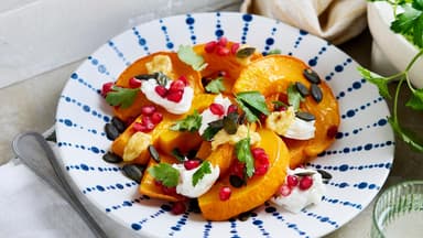 Ofenkürbis-Caprese