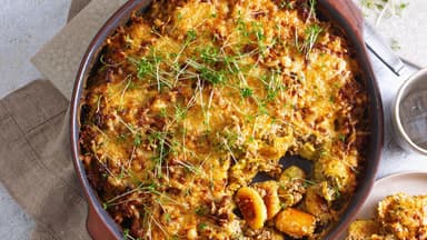 Gnocchi-Gratin mit Hackfleisch Gnocchi-Gratin mit Hackfleisch