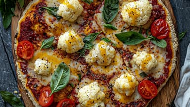 Blumenkohl-Pizza