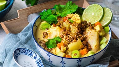 Fischeintopf mit Linsen 