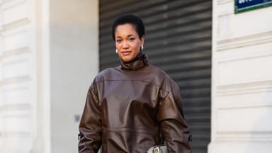 Lederkleider Streetstyle 