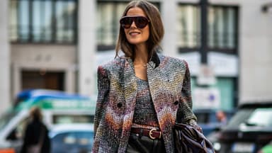Streetstyle von der Fashion Week aus Mailand