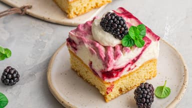 Brombeer-Schmand-Schnitten 