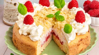 Himbeer-Schmandkuchen 