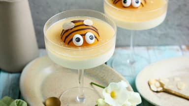 Panna Cotta mit Apfelgelee 