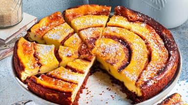 Zimt-Swirl-Cheesecake 