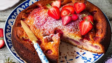 Erdbeer-Joghurt-Kuchen 