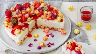 Popcorn-Torte 