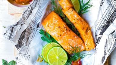 Limetten-Kräuter-Lachs 