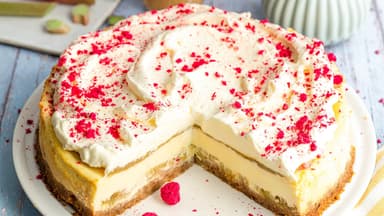 Rhabarber-Apfel-Käsekuchen 