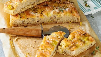 Meersalz Peperoni Focaccia