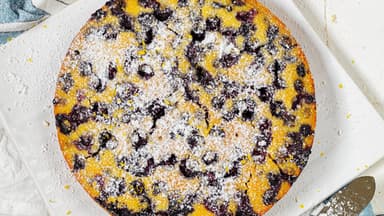 Glutenfreier Heidelbeerkuchen 