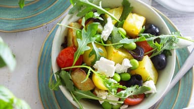 Ofenkartoffelsalat mit Feta 