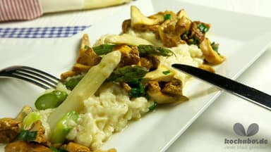 Spargelrisotto