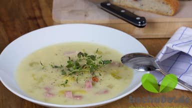 Feine Kartoffel-Selleriesuppe