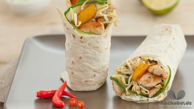 Paprika-Wraps 