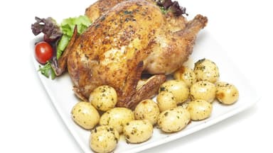 Brathähnchen mit Kartoffeln - So gelingt Ihnen das perfekte Brathähnchen