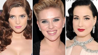 50er jahre Frisuren an Stars