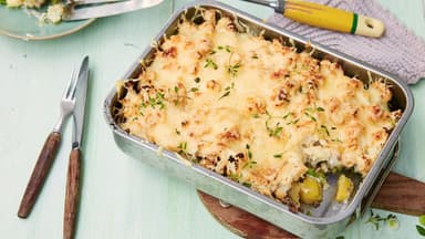 Blumenkohlauflauf mit Hackfleisch