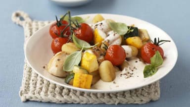 Gnocchi mit Ziegenkäse