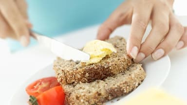 Brot schmieren 