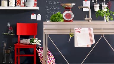 Tafelfarbe: DIY-Ideen