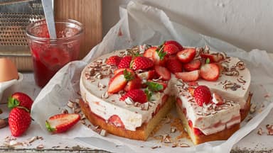 Erdbeer-Joghurt-Torte