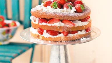Erdbeertorte