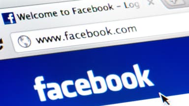 Bild der Facebook Website - Facebook: Pro und Contra 
