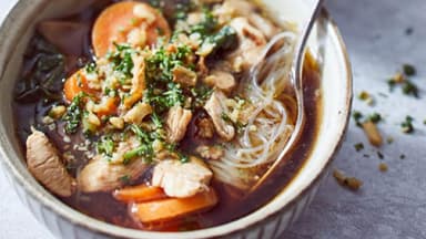 Thermomix-Rezept: Gemüse-Suppe asiatische Art