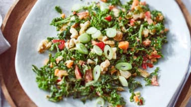 Thermomix-Rezept: Grünkohl-Paprika-Salat