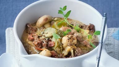 Gurken-Hack-Ragout