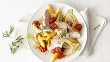 Hähnchenbrust mit Fenchel