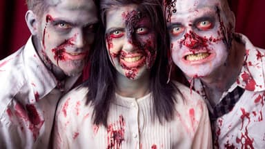 Geschminkte Gesichter für Halloween -  Die besten Schminktipps zu Halloween