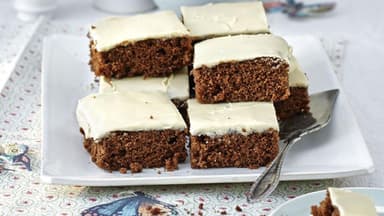 Dänischer Kaffeekuchen mit Zuckerguss